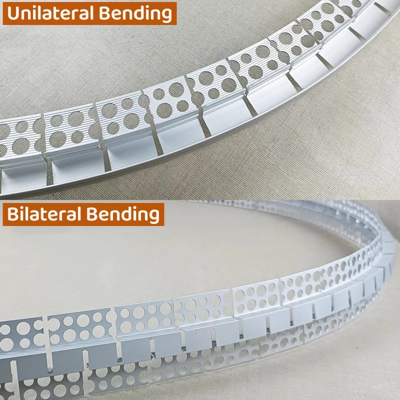 Curved U/YW-Style LED Aluminum Profile Recessed Bendable Aluminum Channel Silicone Diffuser Ceiling Floor Decor Bar Strip Lights