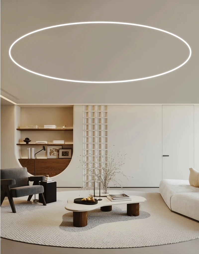 Curved U/YW-Style LED Aluminum Profile Recessed Bendable Aluminum Channel Silicone Diffuser Ceiling Floor Decor Bar Strip Lights