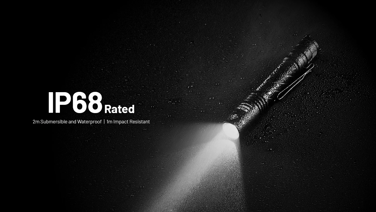 NITECORE MT2A Pro 1000Lumens USB-C Rechargeable AA Flashlight UHi 20 LED Include Battery