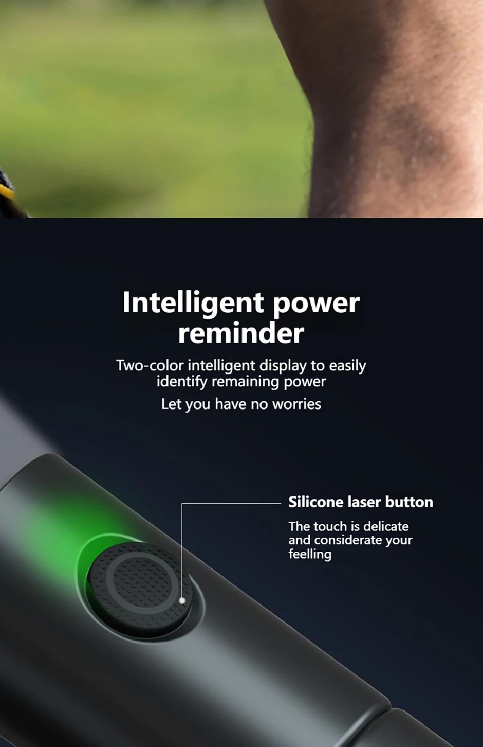 Philips New 7cm LED Rechargeable Mini Portable Flashlight 7 Lighting Modes For Hiking And Travel Self Defense