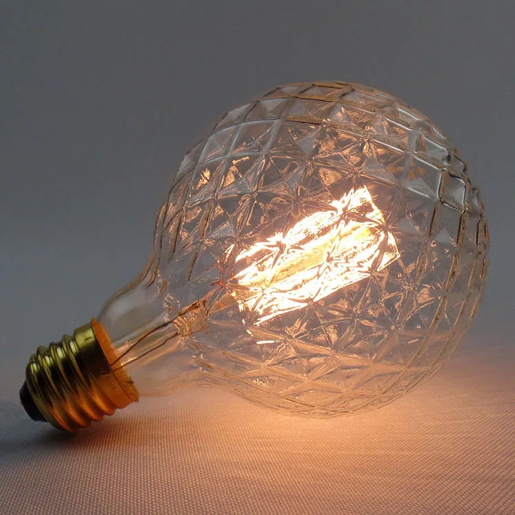 Edison Bulb E27 Warm White 40W 60W ST64 G95 G80 G125 220V Carbon Retro Light Bulb Tungsten Silk Light Bar Window Decoration