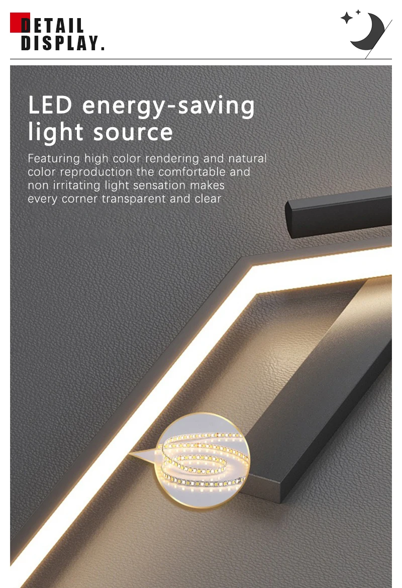 Modern LED Wall Lamp Minimalist Led 13W-18W Light Bedroom Bedside Long Strip Wall Sconces Living Room Home Indoor Lighting