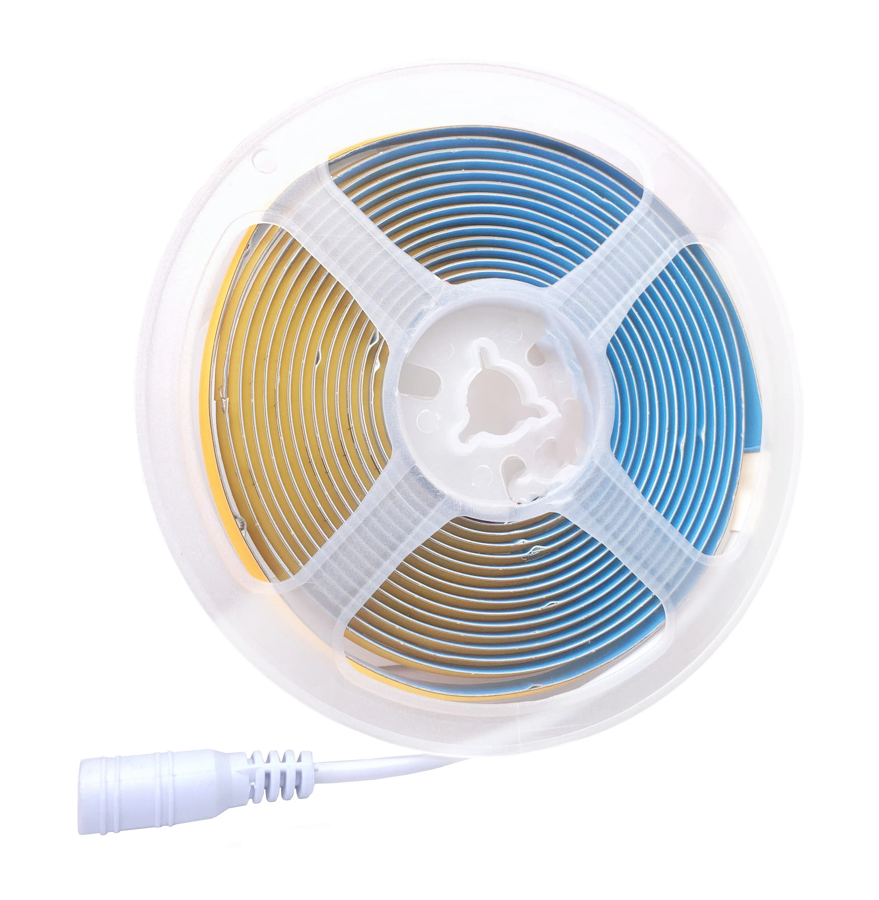 12V COB LED Strip Set 1M 2M 3M 4M 5M 320 Chips/M 3000K 4000K 6000K Dimmable Kitchen Room Light Tape + Power Adapter Touch Switch