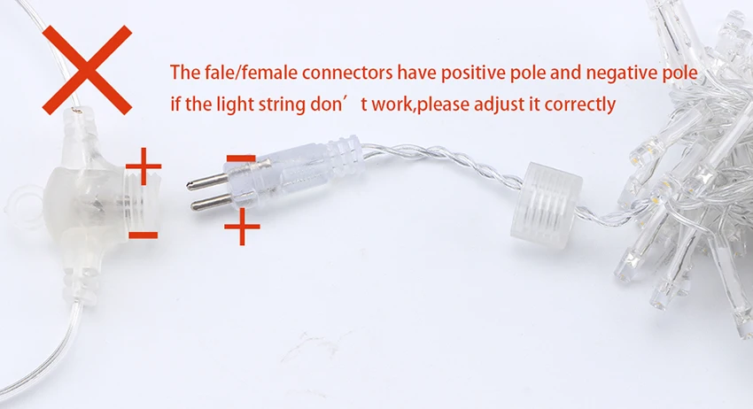 LED String Lights Christmas Garland Led Racimos Fairy Lights For Patio Party Wedding Party Garden Curtain Tree Decoration