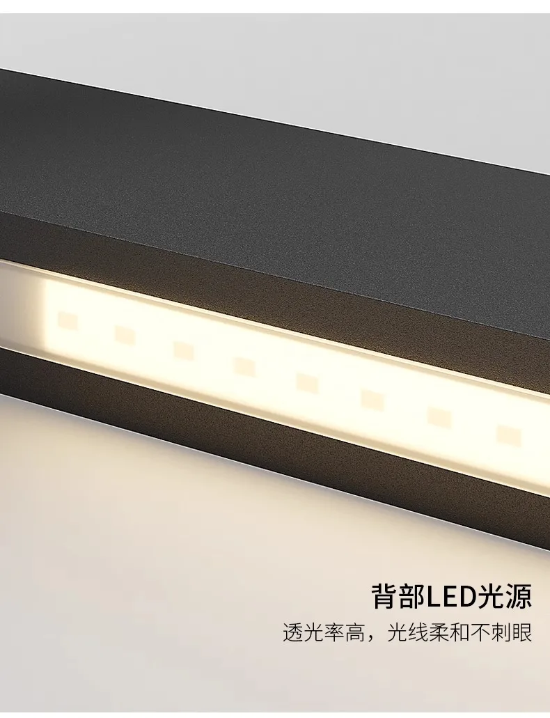 Bedroom Bedside LED Wall Lamp Atmosphere Lamp Modern And Simple Living Room Background Wall Lamp Corridor Wall Spotlight