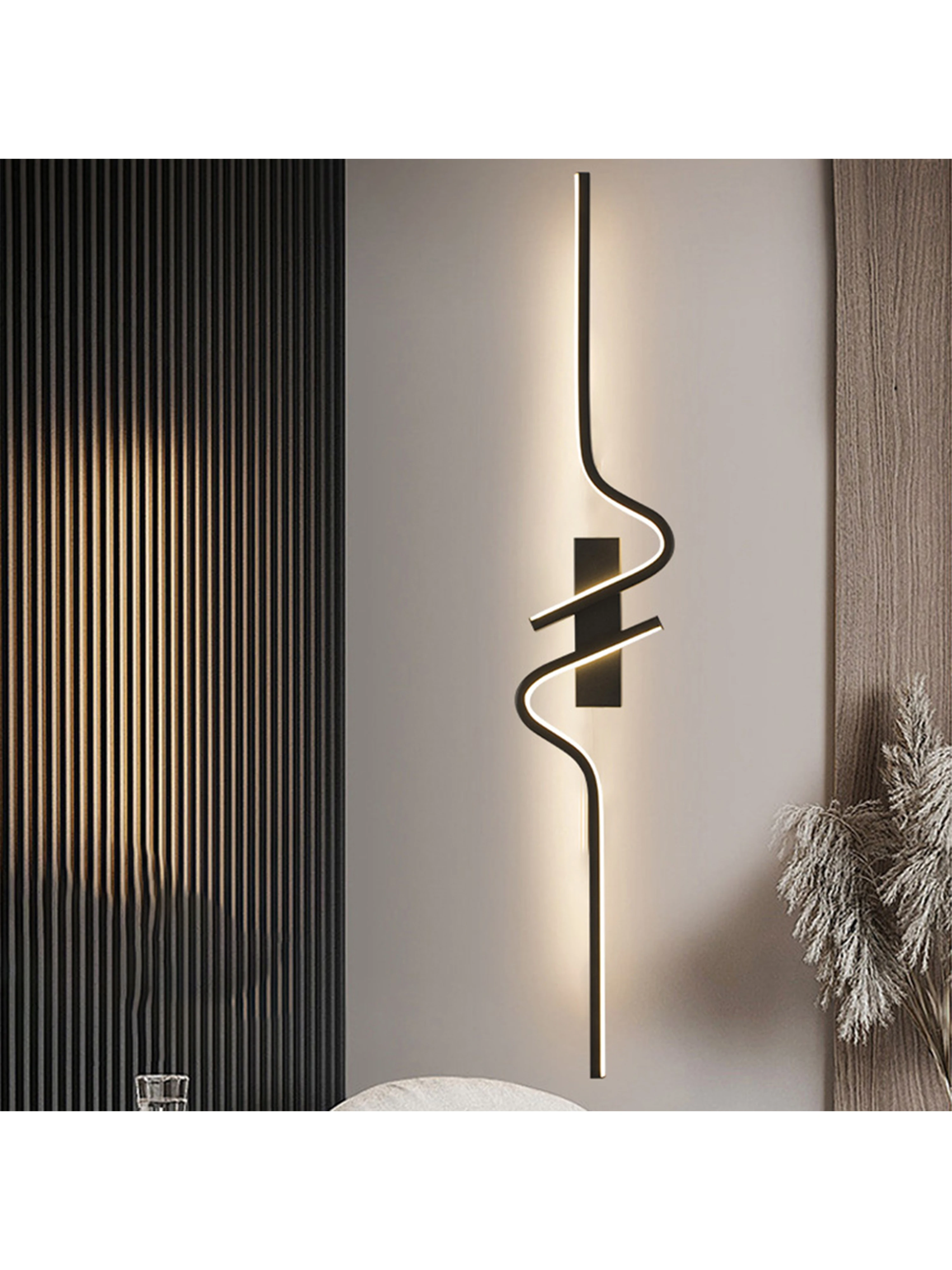 Modern Minimalist Strip Led Wall Light Bedroom Lights For Bedside Wall Sconce Led Light Living Room TV Sofa Background Wall Lamp
