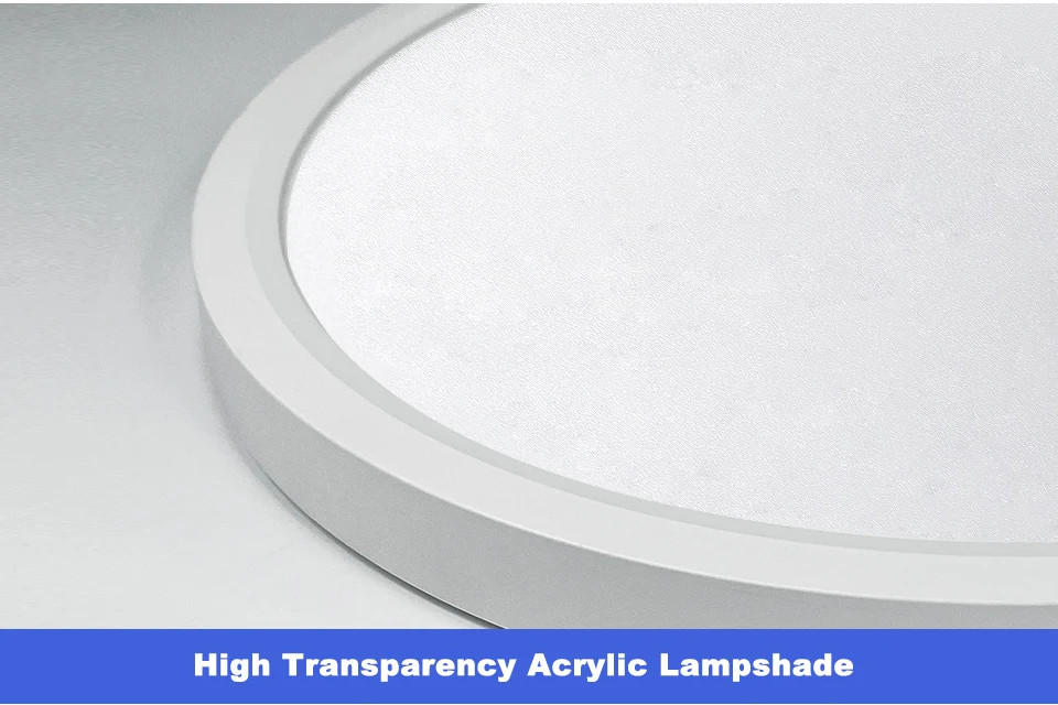 Smart Ceiling Lights 0.94 Inch Remote APP Control Ultra Thin Dimmable Modern Round LED Ceiling Lamp Bedroom Dining Room Kitchen
