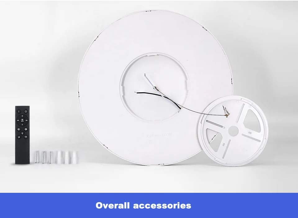 Smart Ceiling Lights 0.94 Inch Remote APP Control Ultra Thin Dimmable Modern Round LED Ceiling Lamp Bedroom Dining Room Kitchen
