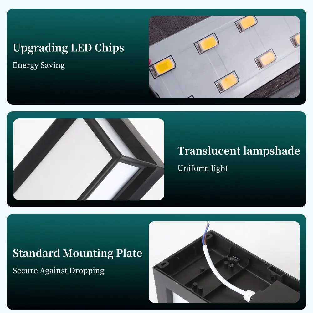 Wall Lamp LED Light 25W 85-265V Waterproof Warm White Cold White Outdoor Lighting Decoration Outside For Home Exterior