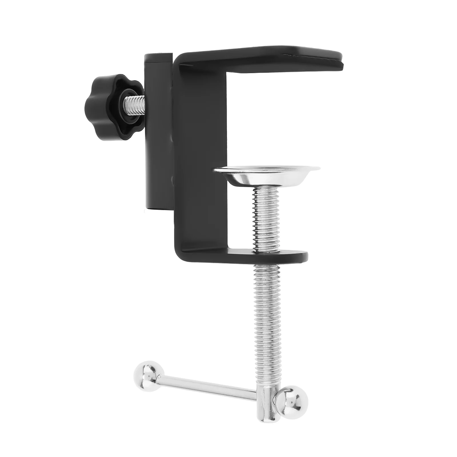 Universal Flexible Arm Table Mount Clamp Bracket Clip Holder Overhead Tripod Mount Clamp for Lamp/ Microphone/ Live Streaming