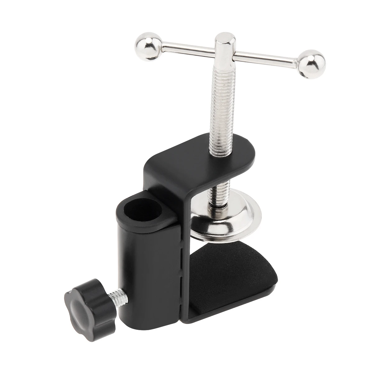 Universal Flexible Arm Table Mount Clamp Bracket Clip Holder Overhead Tripod Mount Clamp for Lamp/ Microphone/ Live Streaming