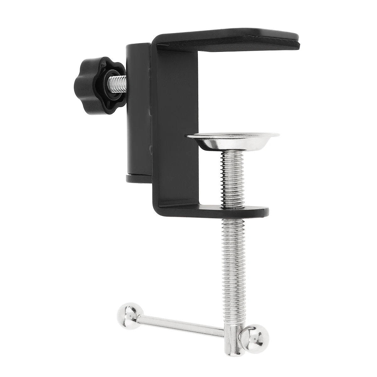 Universal Flexible Arm Table Mount Clamp Bracket Clip Holder Overhead Tripod Mount Clamp for Lamp/ Microphone/ Live Streaming