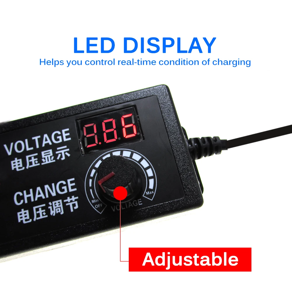 AC DC 3V 5V 9V 12V 24V Power Supply Adapter 1A 2A 5A 10A Fonte Transformer 220V To 12V 24V 36V 5V Power Supply 5 12 24 Volt