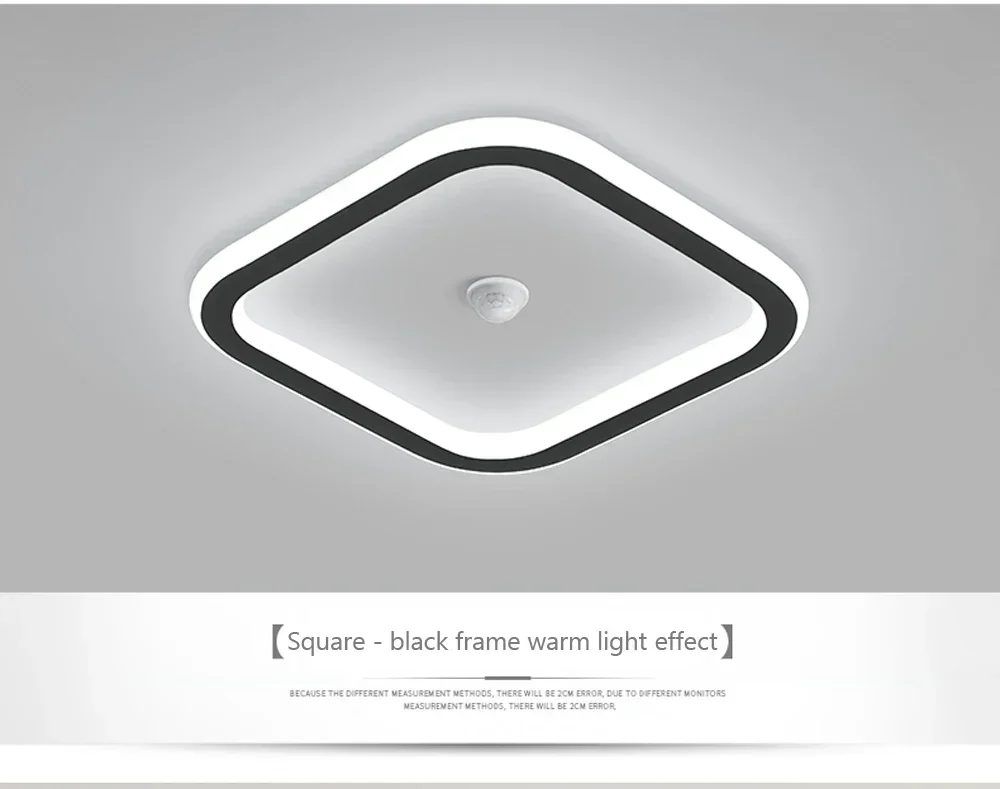 Modern LED Ceiling Light Chandelier Smart Ceiling Lamp with Motion Sensor for Stair Corridor Hallway Entrance Lighting Fixture