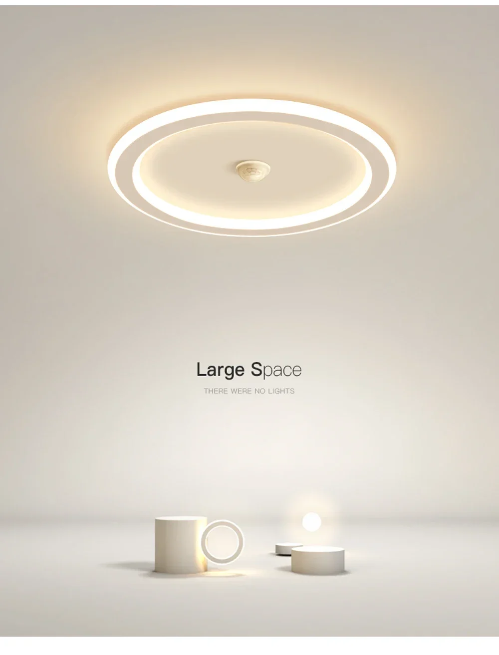 Modern LED Ceiling Light Chandelier Smart Ceiling Lamp with Motion Sensor for Stair Corridor Hallway Entrance Lighting Fixture