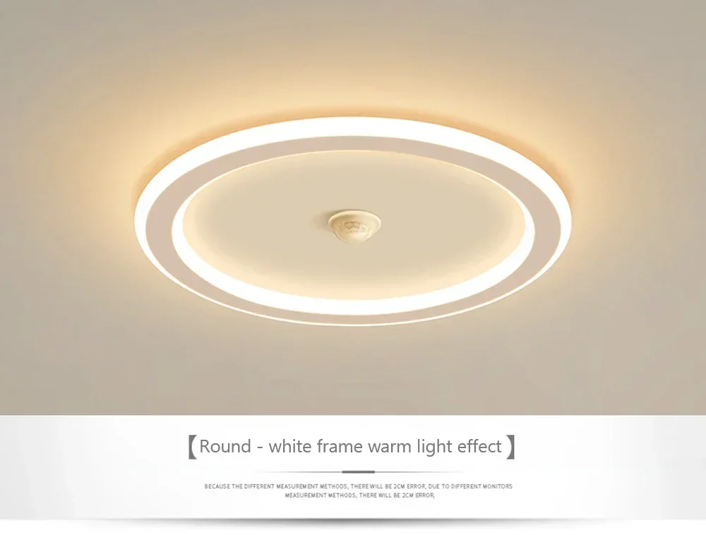Modern LED Ceiling Light Chandelier Smart Ceiling Lamp with Motion Sensor for Stair Corridor Hallway Entrance Lighting Fixture