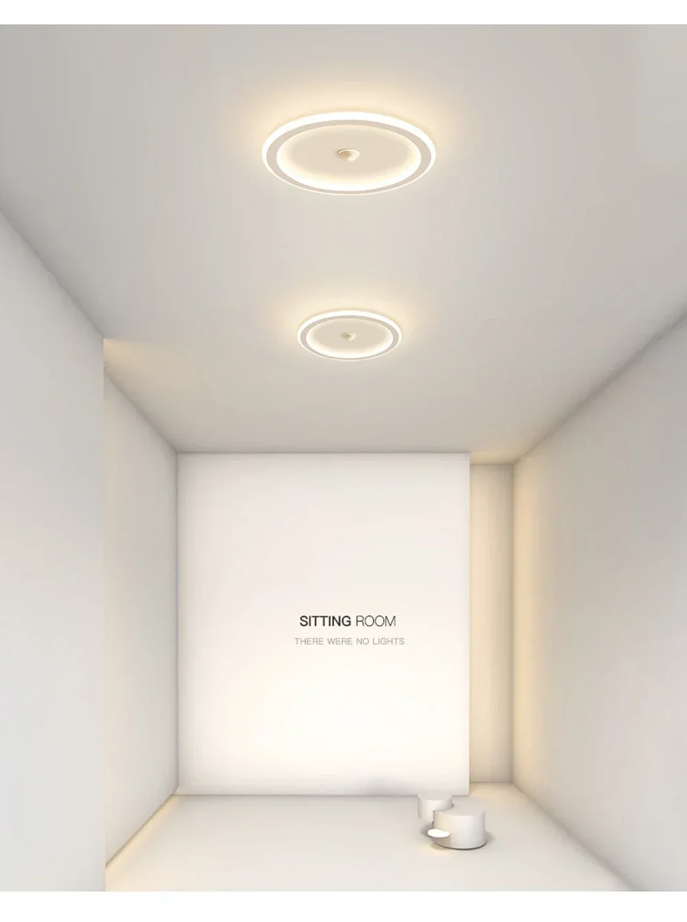 Modern LED Ceiling Light Chandelier Smart Ceiling Lamp with Motion Sensor for Stair Corridor Hallway Entrance Lighting Fixture