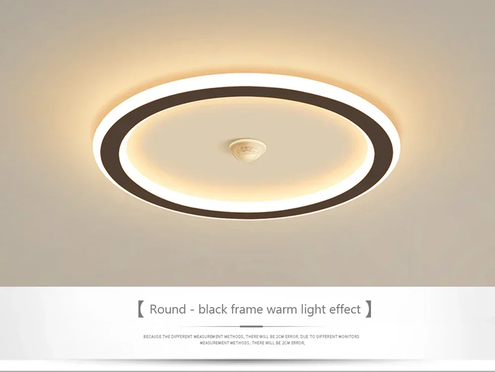 Modern LED Ceiling Light Chandelier Smart Ceiling Lamp with Motion Sensor for Stair Corridor Hallway Entrance Lighting Fixture