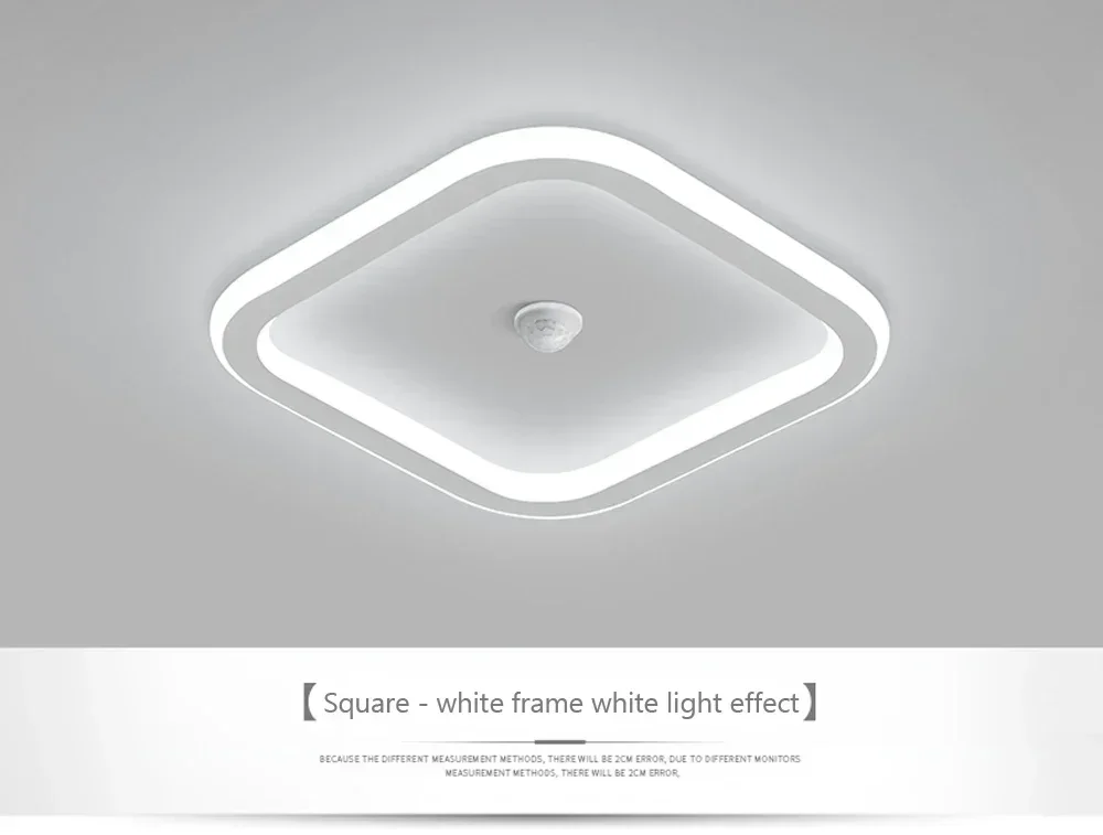 Modern LED Ceiling Light Chandelier Smart Ceiling Lamp with Motion Sensor for Stair Corridor Hallway Entrance Lighting Fixture