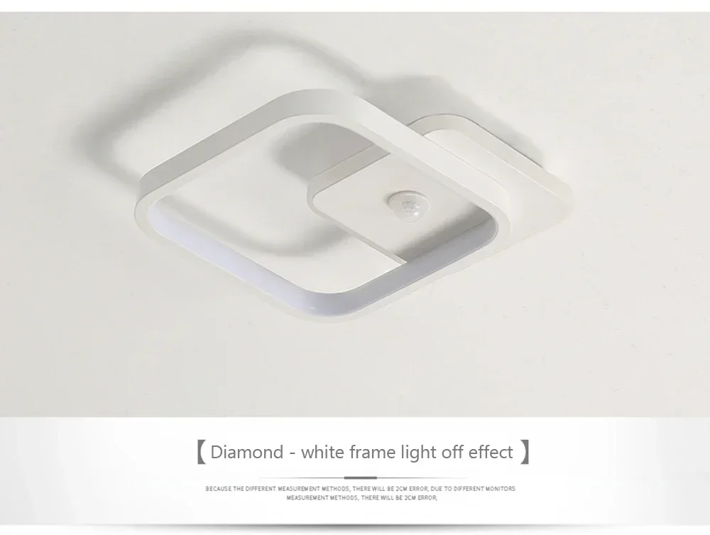 Modern LED Ceiling Light Chandelier Smart Ceiling Lamp with Motion Sensor for Stair Corridor Hallway Entrance Lighting Fixture