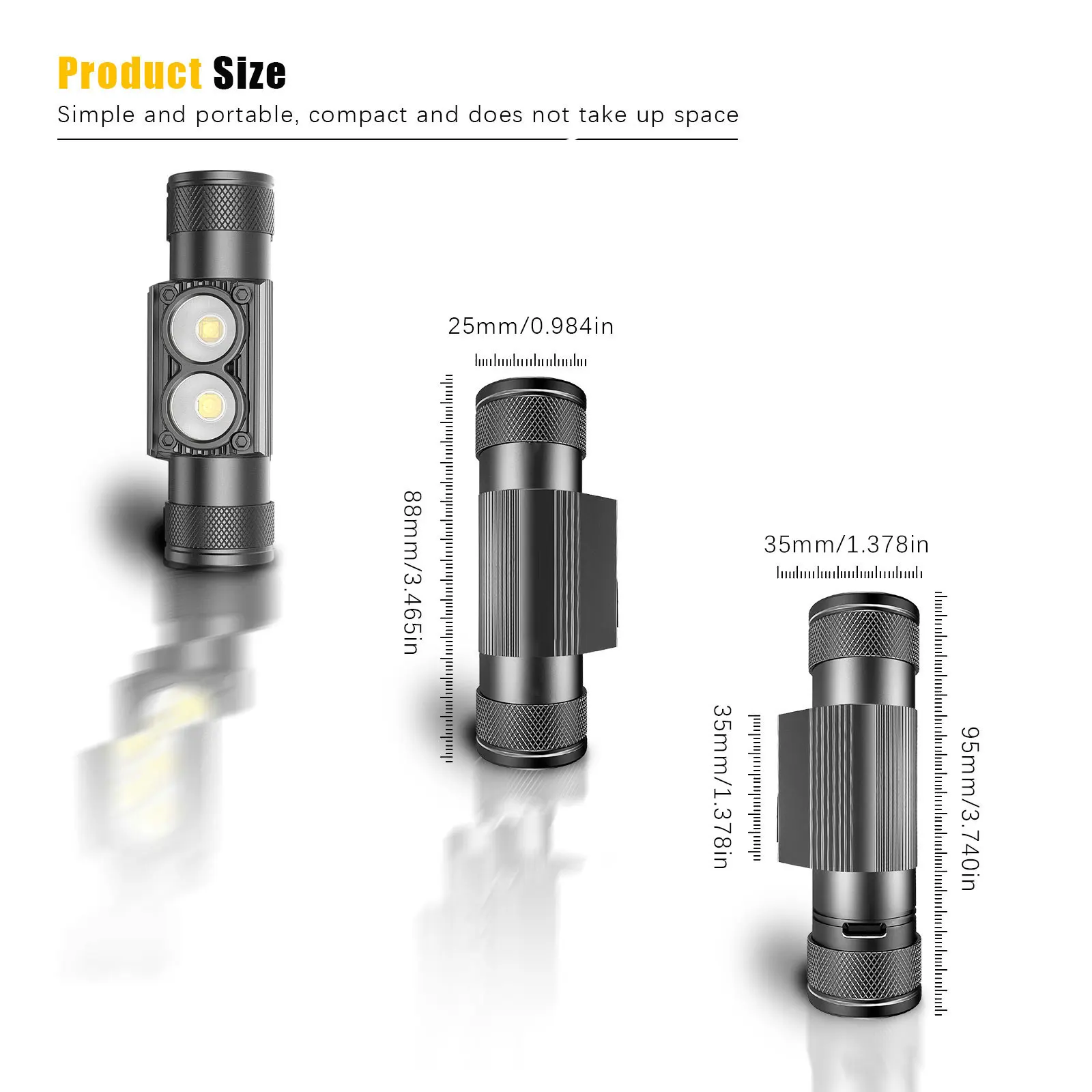 Newest Type-C USB led headlamp Fishing 18650 headlight Torch Hunting head lamp Camping Headlamp Flashlight Runing head light