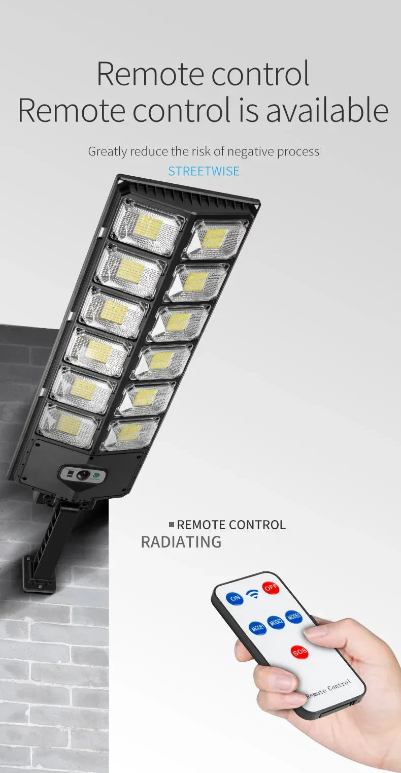 Super Bright LED Outdoor Solar Lamp Waterproof with Motion Sensor Human Induction for Garden Yard Garage Lighting
