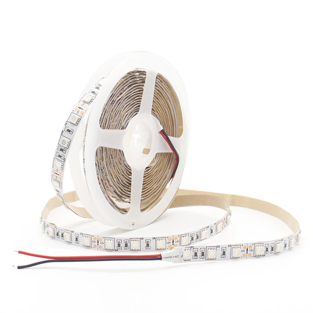 UV 365nm LED Strip Light DC12V/24V SMD 5050 1M 2M 3M 4M 5M Ribbon Purple Flexible Ultraviolet Tape For DJ Fluorescence