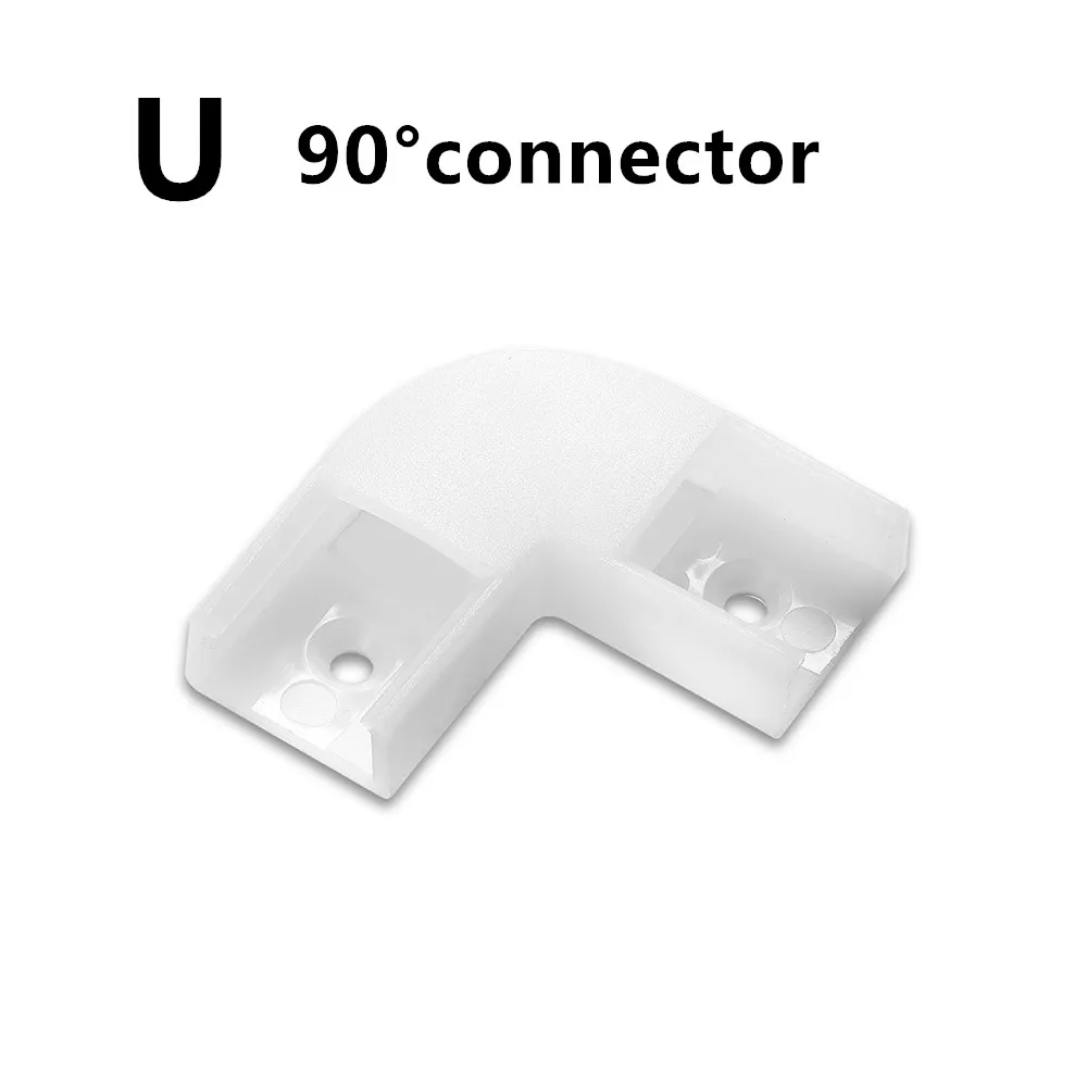 Aluminum Profile Channel Holder for LED Strip Light Bar, Cabinet Lamp, Kitchen Closet, Aluminum Corner, 1-30Pcs per Lot