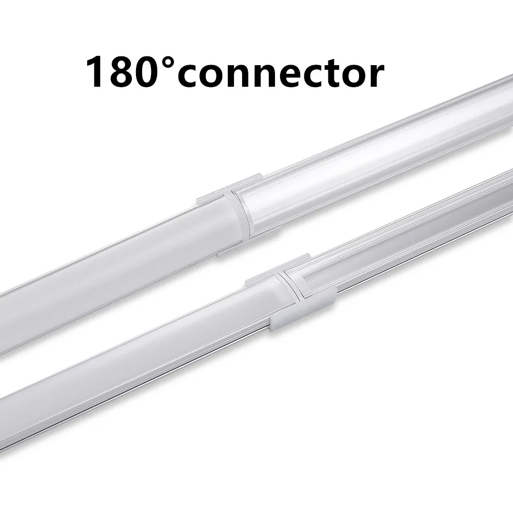 Aluminum Profile Channel Holder for LED Strip Light Bar, Cabinet Lamp, Kitchen Closet, Aluminum Corner, 1-30Pcs per Lot