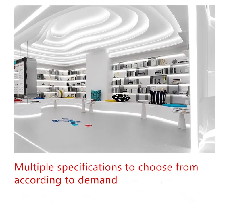 Aluminum Profile Channel Holder for LED Strip Light Bar, Cabinet Lamp, Kitchen Closet, Aluminum Corner, 1-30Pcs per Lot