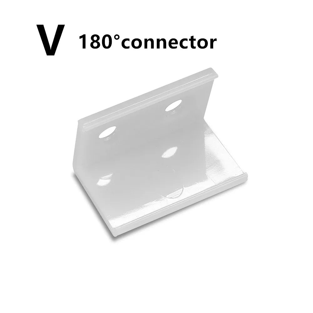 Aluminum Profile Channel Holder for LED Strip Light Bar, Cabinet Lamp, Kitchen Closet, Aluminum Corner, 1-30Pcs per Lot