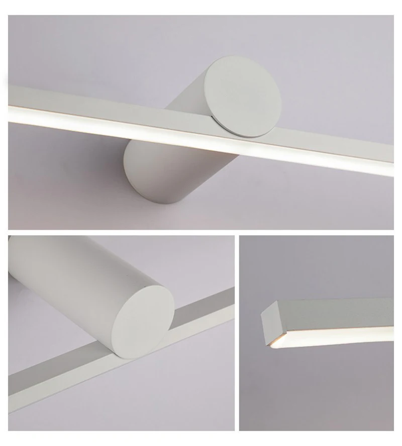 Mirror Wall Lamp Nordic Modern LED Wall Light Simplicity Sconces Indoor Lighting Room Decor For Bathroom Badroom Living Room