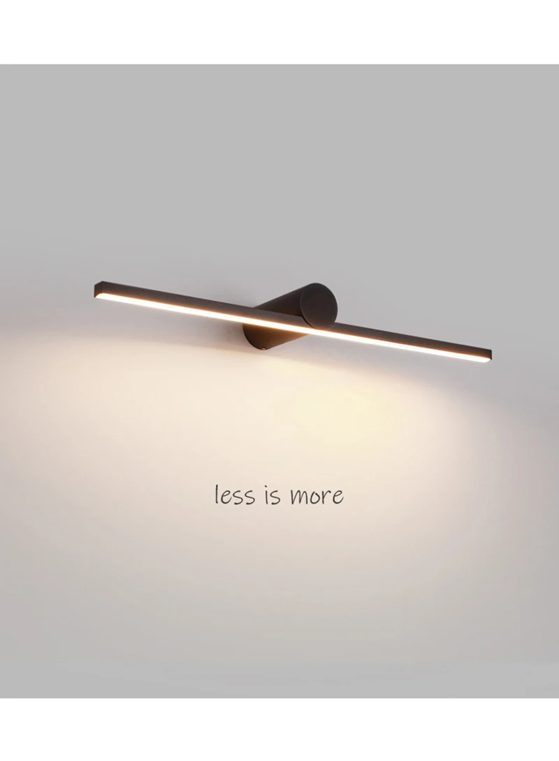 Mirror Wall Lamp Nordic Modern LED Wall Light Simplicity Sconces Indoor Lighting Room Decor For Bathroom Badroom Living Room
