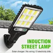 Solar Street Lights Outdoor Waterproof Human Body Sensing Courtyard Garden Wall Household Lights Rural Road Lighting Wall Lights
