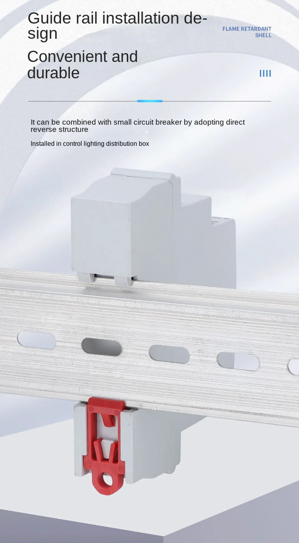 DIN rail Signal light LED Power indicator light Mount Signal Light DC AC220v 24v green red Start stop work indication JD9