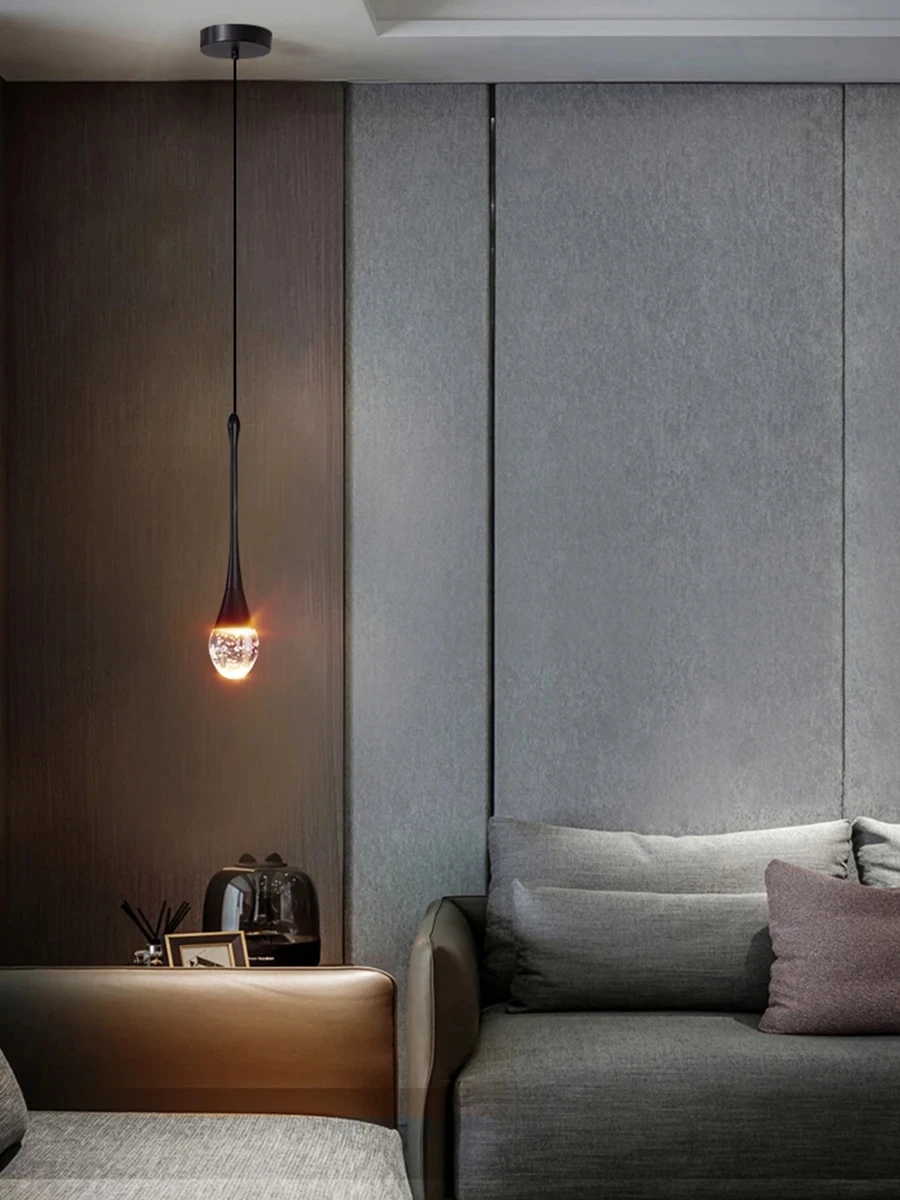 Modern Bubble Crystal Pendant Lights Indoor Hanging Lamp For Kitchen Island Dining Living Room Bar Cafe Pendant Lamp Home Decor
