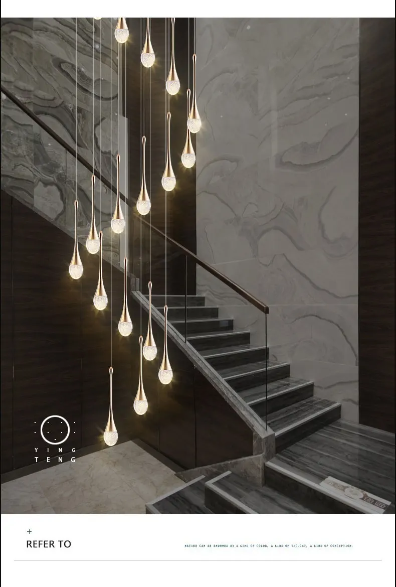 Modern Bubble Crystal Pendant Lights Indoor Hanging Lamp For Kitchen Island Dining Living Room Bar Cafe Pendant Lamp Home Decor