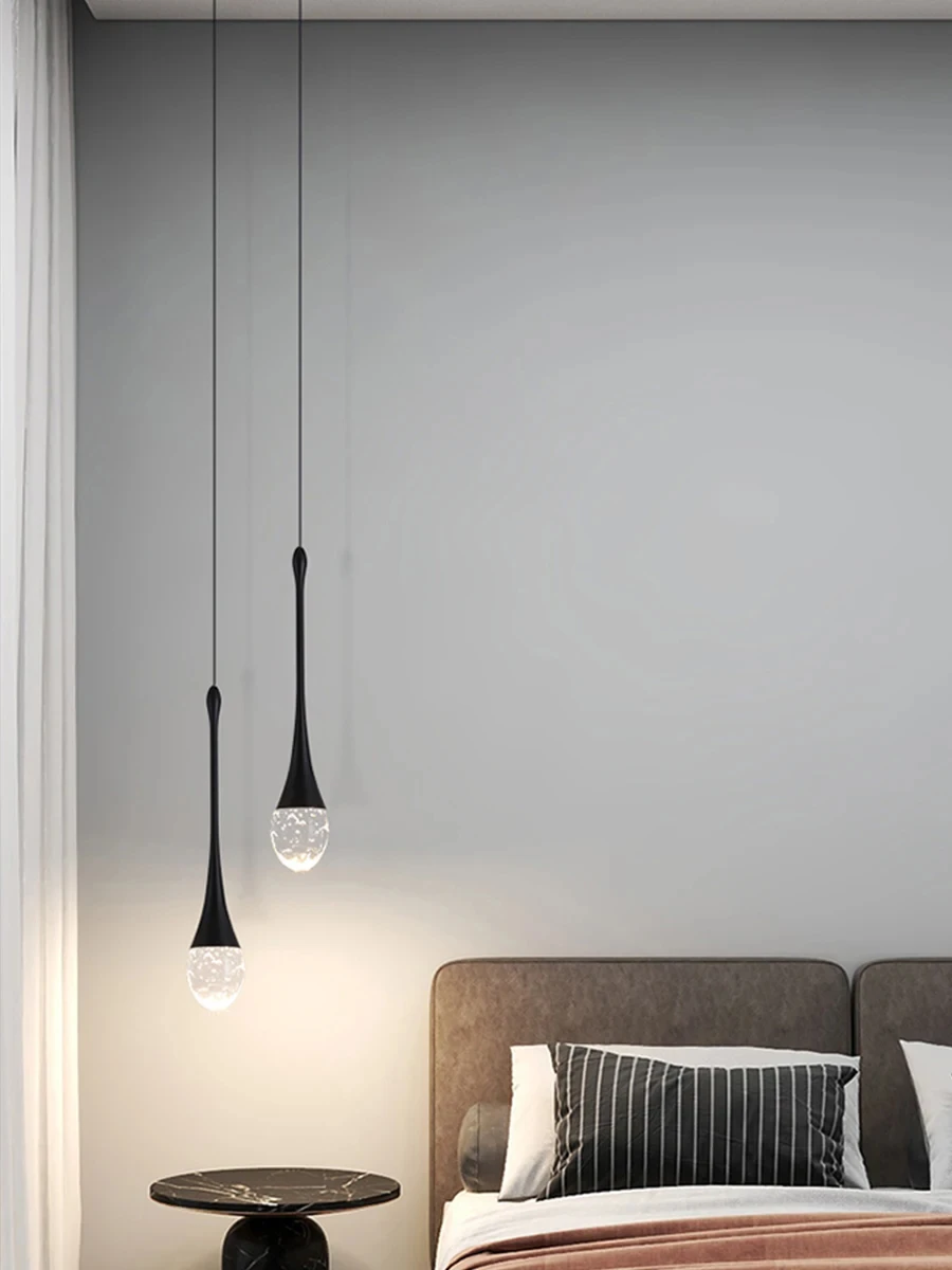 Modern Bubble Crystal Pendant Lights Indoor Hanging Lamp For Kitchen Island Dining Living Room Bar Cafe Pendant Lamp Home Decor