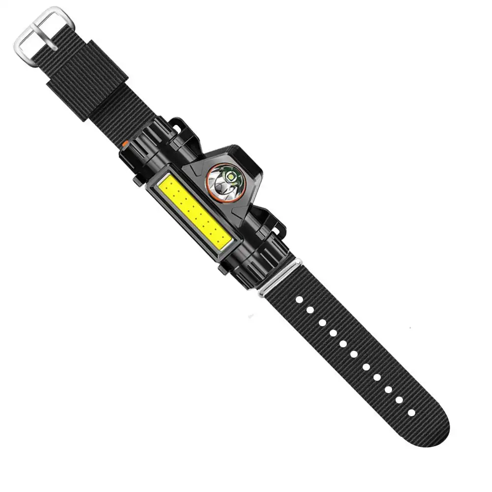 Magnetic LED Dimming Portable Light Wristlight Strap Night Cycling Running Fishing Lamp Wrist Band Bracelet Wristlamp Flashlamp