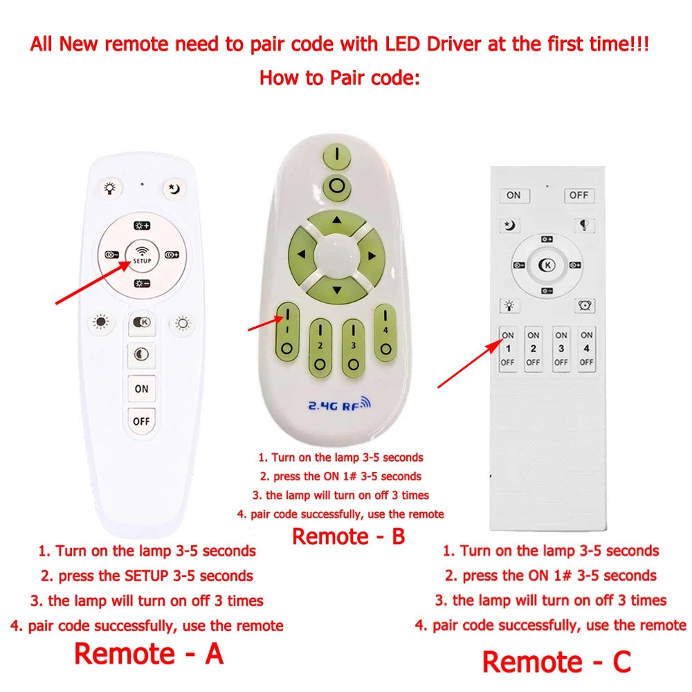 APP Control LED Driver 2.4G Remote Intelligent LED Transformer 12-24W 40W 80W 120W 360W For Dimmable Color-changeable Chandelier
