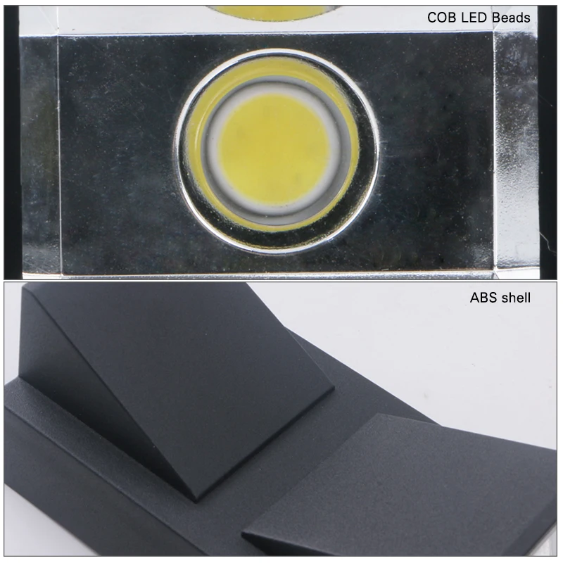 Led Wall Lamp Outdoor Indoor Waterproof Surface Mounted LED Up and Down Wall Light Porch Garden AC85-265V