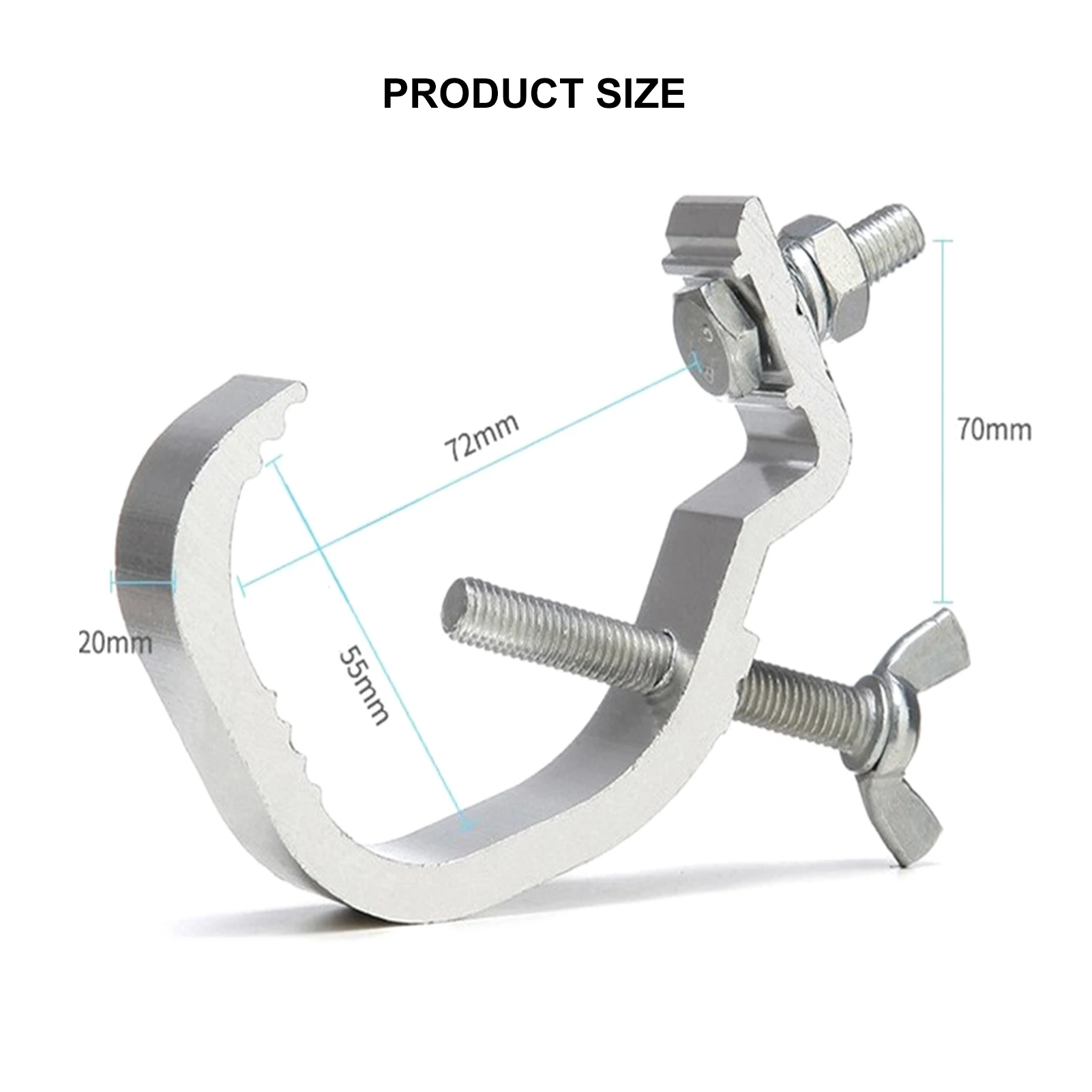 10PCS Stage Lights Clamp Bracket Hangings Hook for DJ Lighting Par Lights Spots Lights