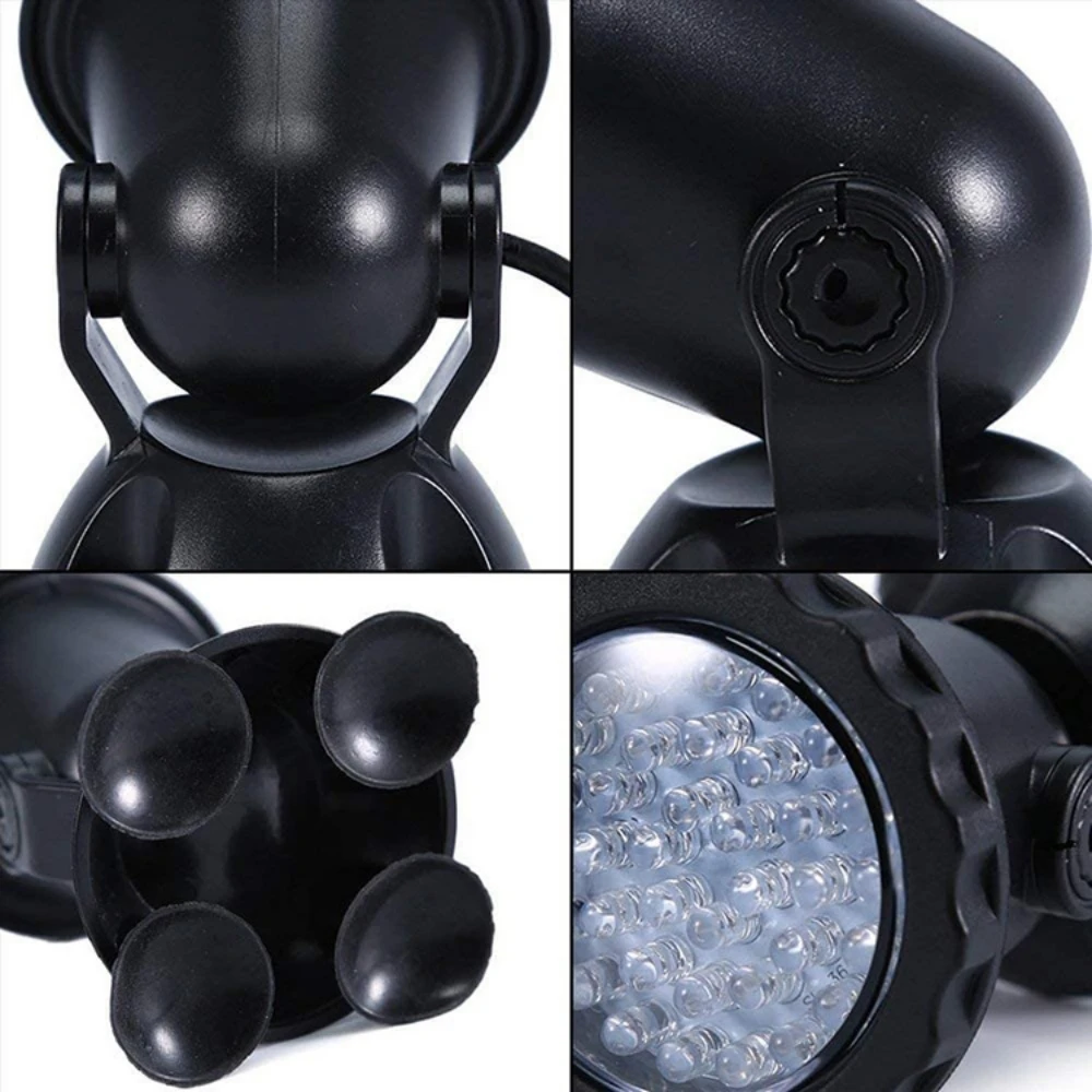 IP68 Waterproof LED Underwater Light Bluetooth APP Remote Control Night Lamp Swimming Pool Fountains Pond Aquarium Spot Light