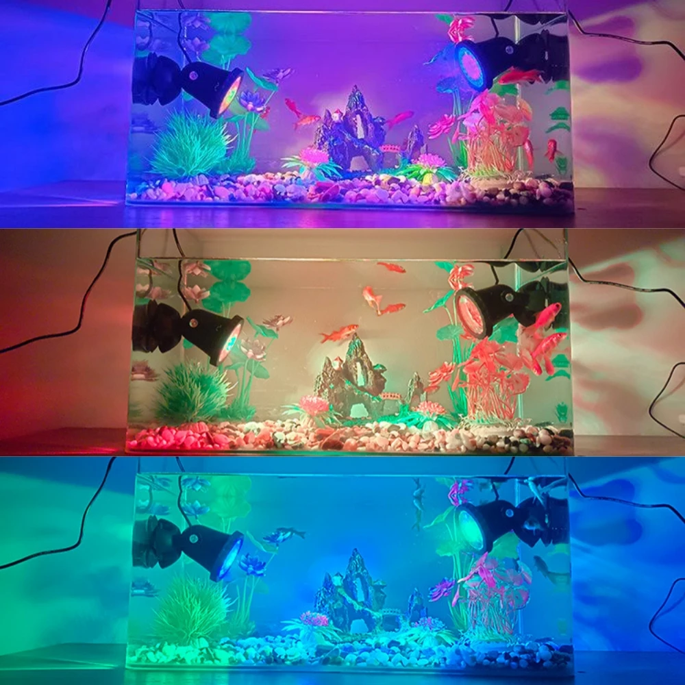 IP68 Waterproof LED Underwater Light Bluetooth APP Remote Control Night Lamp Swimming Pool Fountains Pond Aquarium Spot Light