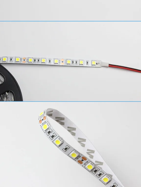 USB LED Strips SMD3528 Light 5V Adapter String Christmas Desk Decor Lamp Tape For TV Background Lighting 5V 50CM 1M 2M 3M 4M 5M