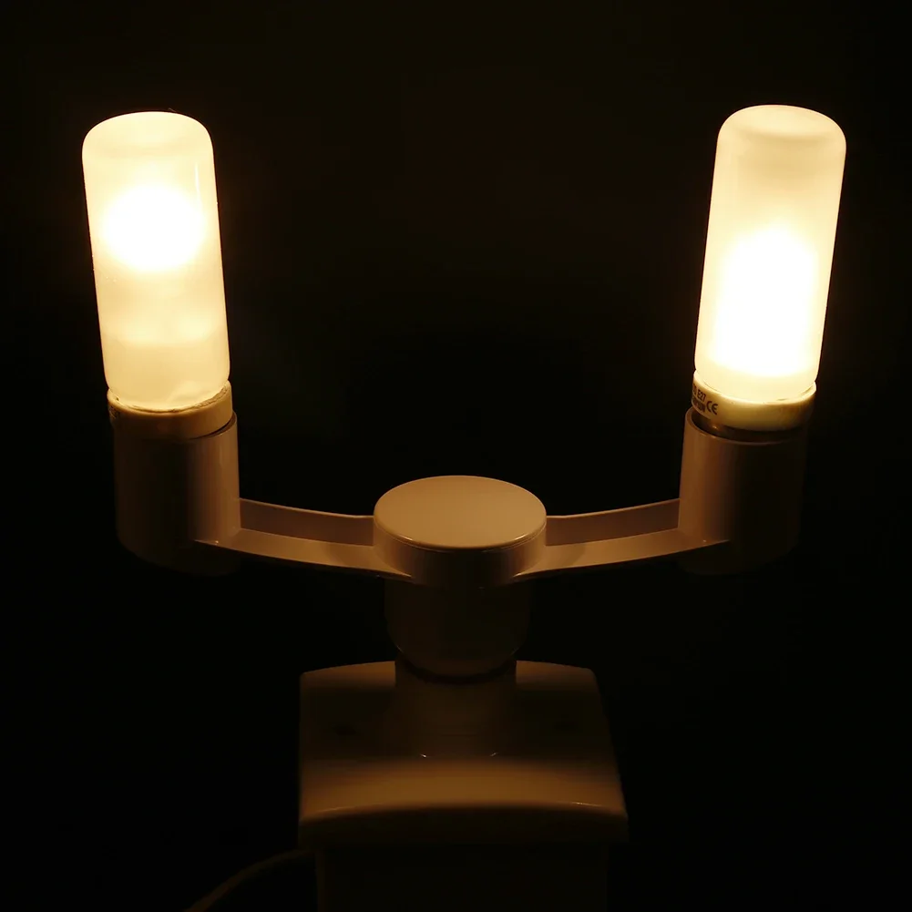 10-1PCS E27 To 2E27 Conversion Lamp Holder 85-285V Lamp Head Conversion Holder for Home Hotel Lighting Base Accessories