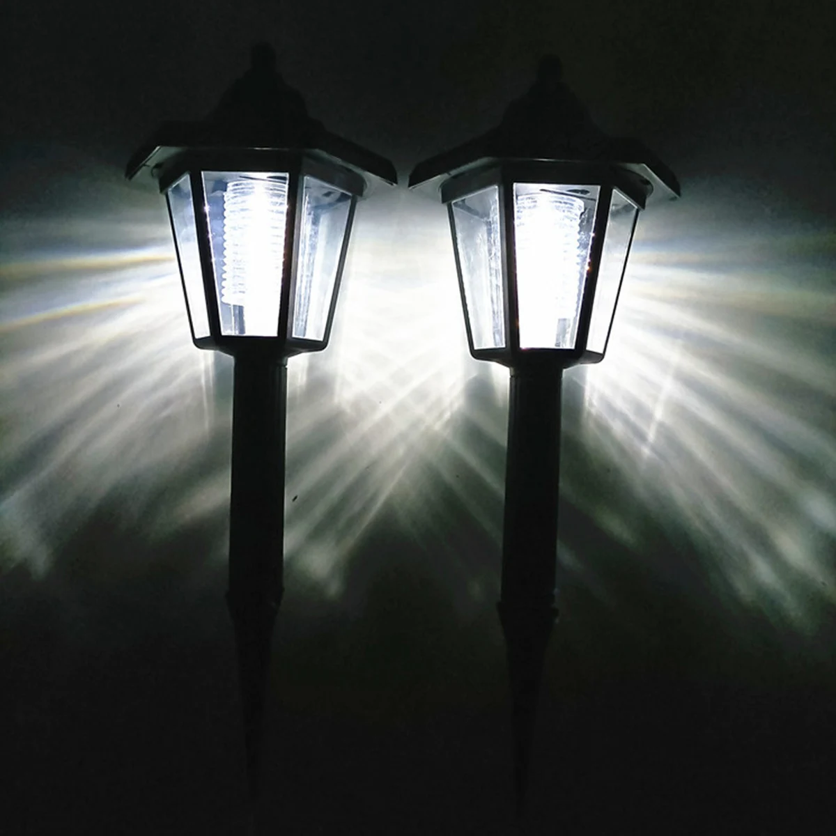 2Pcs Solar Outdoor Light Garden Sunlight Wall Lamp Home Villa Balcony Wall Light Terrace Decorative Atmosphere Lights Energy