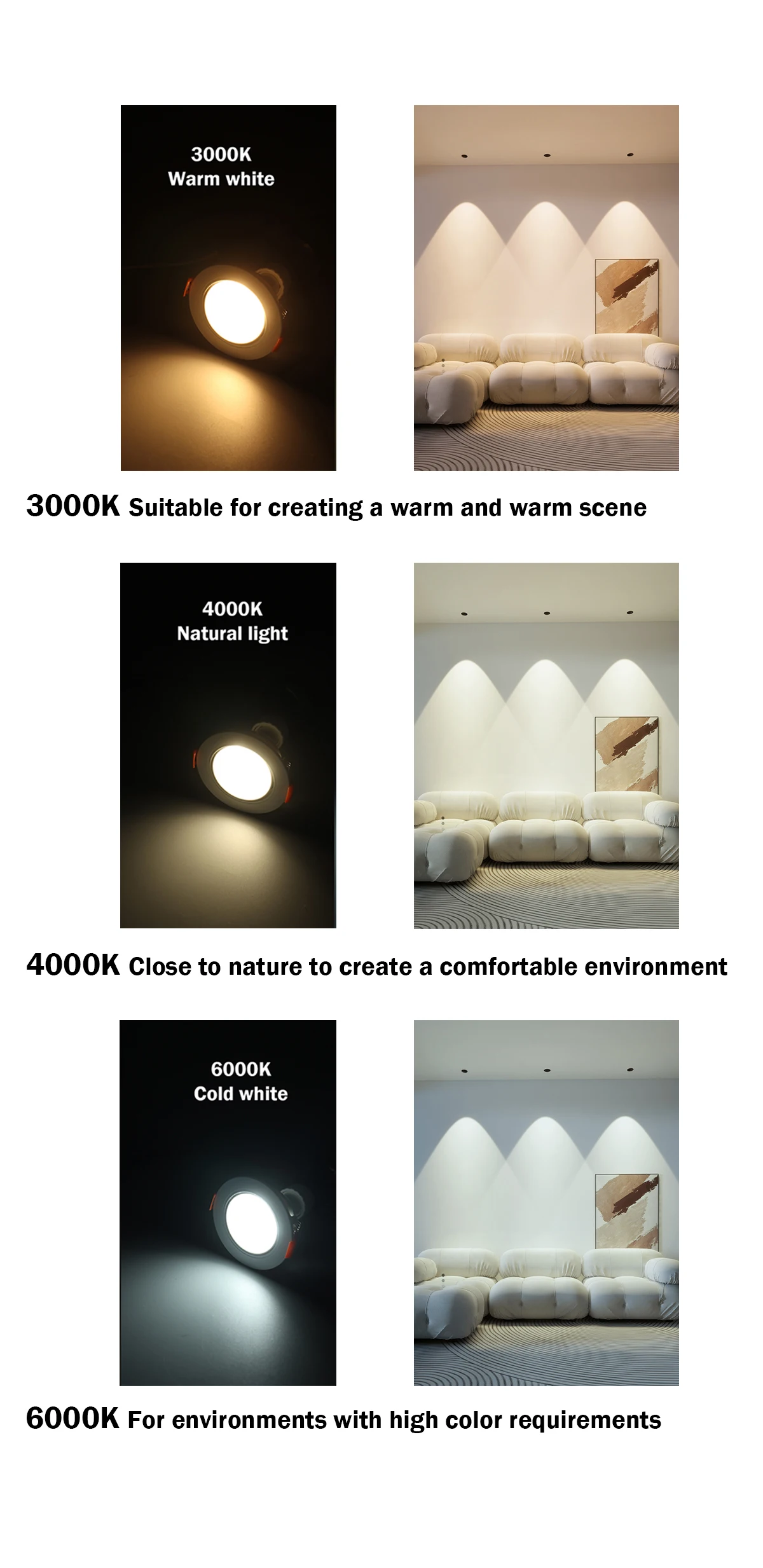 1-10pcs Foco GU10 Spotlight Bulb AC220V 110V LED Lighting 3W 5W 6W 7W 8W 9W Can Replace The 50W Halogen Lamp Lampara Led