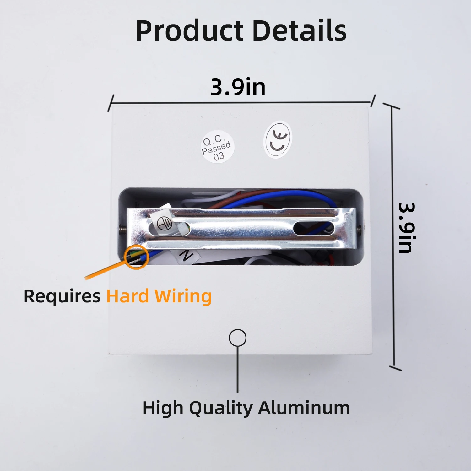 LED Wall Sconces 6W Modern Indoor Lamp White Up Down Wall Mount Lights for Home Villa Living Room Hallway Bedroom Decoration