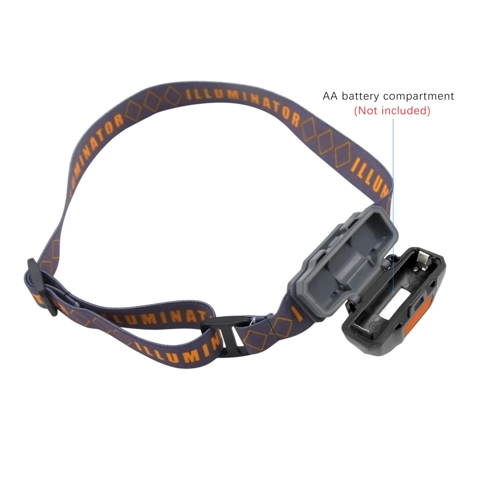 Mini Head Lamp 3 Modes Waterproof LED Flashlight Headlight Headlamp Torch Lanterna with Headband Use AA Battery